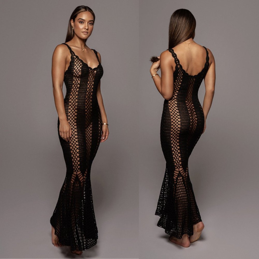 JLUXLABEL - Black Summer Sunset Dress